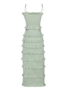 The Lily Dress in Sage