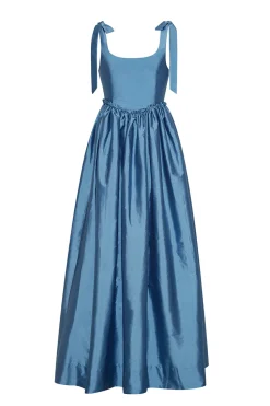 The Marie Dress in Azure Blue