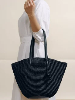 The Market Tote in Black