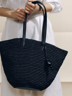 The Market Tote in Black