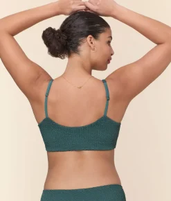 The Maui Bikini Top in Seaweed