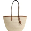 The Medium Basket in Cognac Natural Fiber
