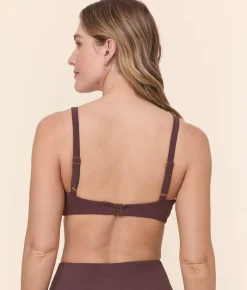 The Mila Bikini Top in Mink