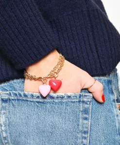 The Mini Puffy Heart Bracelet