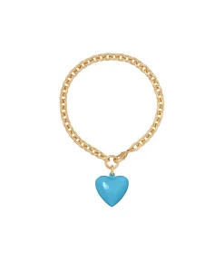 The Mini Puffy Heart Bracelet