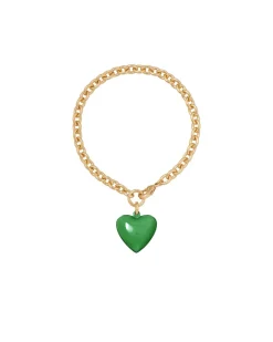 The Mini Puffy Heart Bracelet