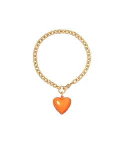 The Mini Puffy Heart Bracelet