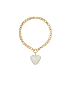 The Mini Puffy Heart Bracelet