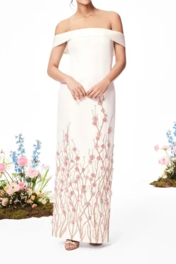 The Natasha Gown in Off-White