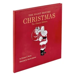 The Night Before Christmas in Bonded Leather