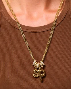 The Pave Slider Necklace