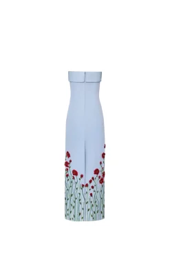 The Poppy Gown in Pale Blue