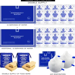 The Prepster, Two-Person 3-Day Emergency Kit Bag