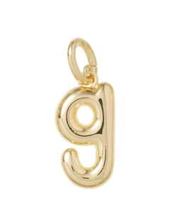 The Puffy Initial Charms