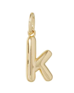 The Puffy Initial Charms