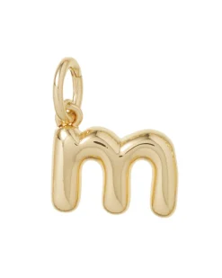 The Puffy Initial Charms