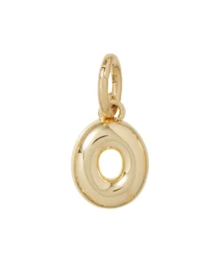 The Puffy Initial Charms