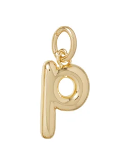 The Puffy Initial Charms