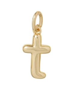 The Puffy Initial Charms