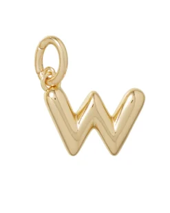 The Puffy Initial Charms