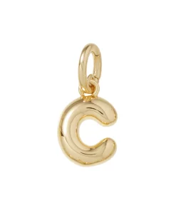 The Puffy Initial Charms