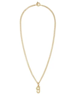 The Puffy Initial Necklace