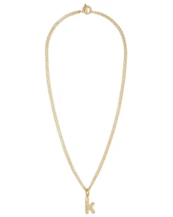 The Puffy Initial Necklace