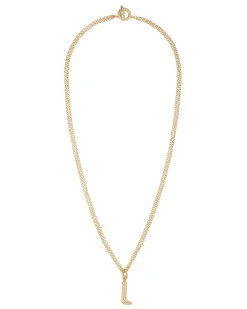 The Puffy Initial Necklace