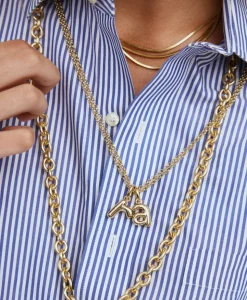 The Puffy Initial Necklace