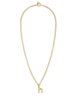 The Puffy Initial Necklace