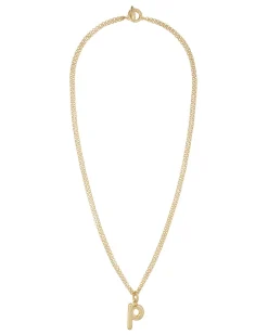 The Puffy Initial Necklace