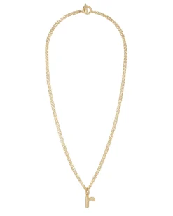 The Puffy Initial Necklace