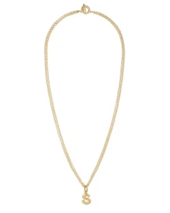 The Puffy Initial Necklace