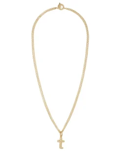 The Puffy Initial Necklace