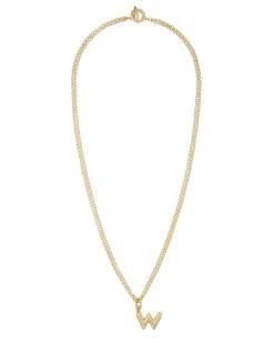 The Puffy Initial Necklace