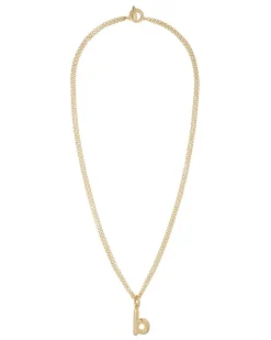 The Puffy Initial Necklace