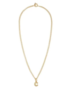The Puffy Initial Necklace