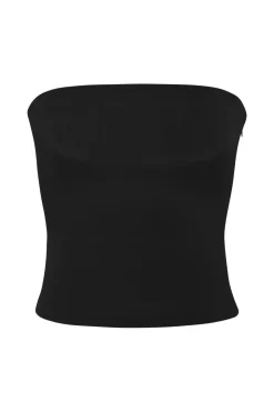 The Ritts Strapless Top in Stretch Cupro