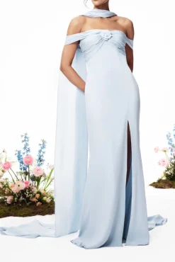 The Roth Gown in Pale Blue