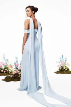 The Roth Gown in Pale Blue