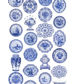 The Royal Dutch Delftware Collections Wallpaper