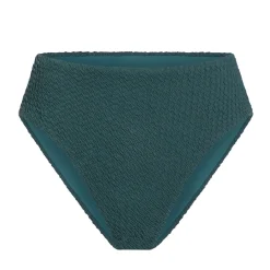 The 90s High Waist Bikini Bottom in Seaweed