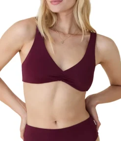 The Sicily Bikini Top in Brandy