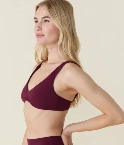 The Sicily Bikini Top in Brandy