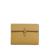 The Small Soft Clutch in Caramel Nappa