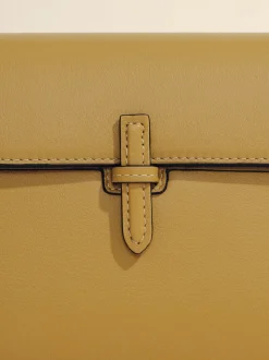 The Small Soft Clutch in Caramel Nappa