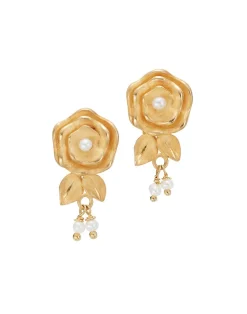 The Spritz Earring in Pearl