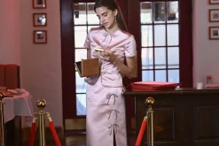 The Square Compact in Camel Suede