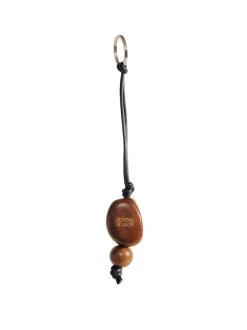 The Tagua Key Chain in Cognac