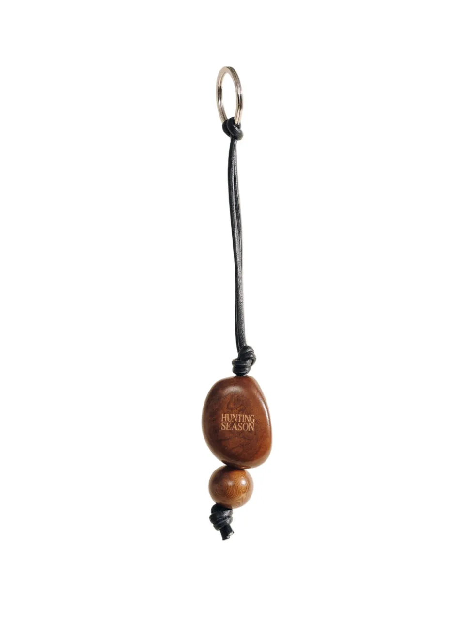 The Tagua Key Chain in Cognac